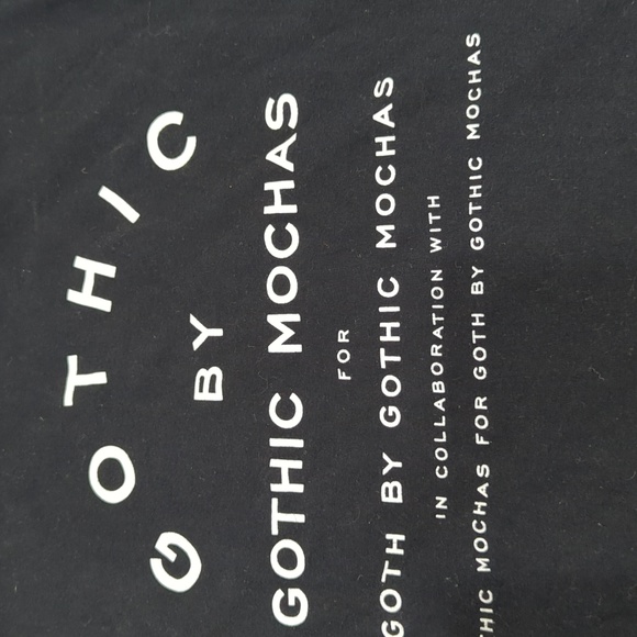 Gothic By Gothic Mocha's Tee Sz Medium - Picture 2 of 4